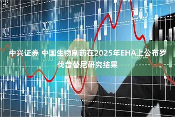 中兴证券 中国生物制药在2025年EHA上公布罗伐昔替尼研究结果